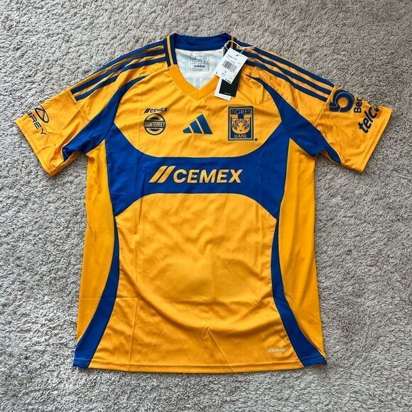 Tigres UANL  Authentic Adidas 2024/2025 Soccer Jersey Shirt - Picture 3 of 6